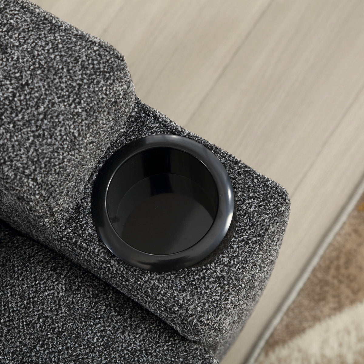 Brost 3-Piece Manual Reclining Living Room Set With Cupholders