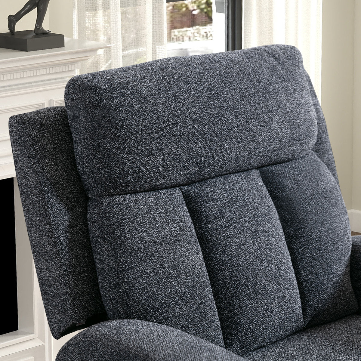 Brost 3-Piece Manual Reclining Living Room Set With Cupholders