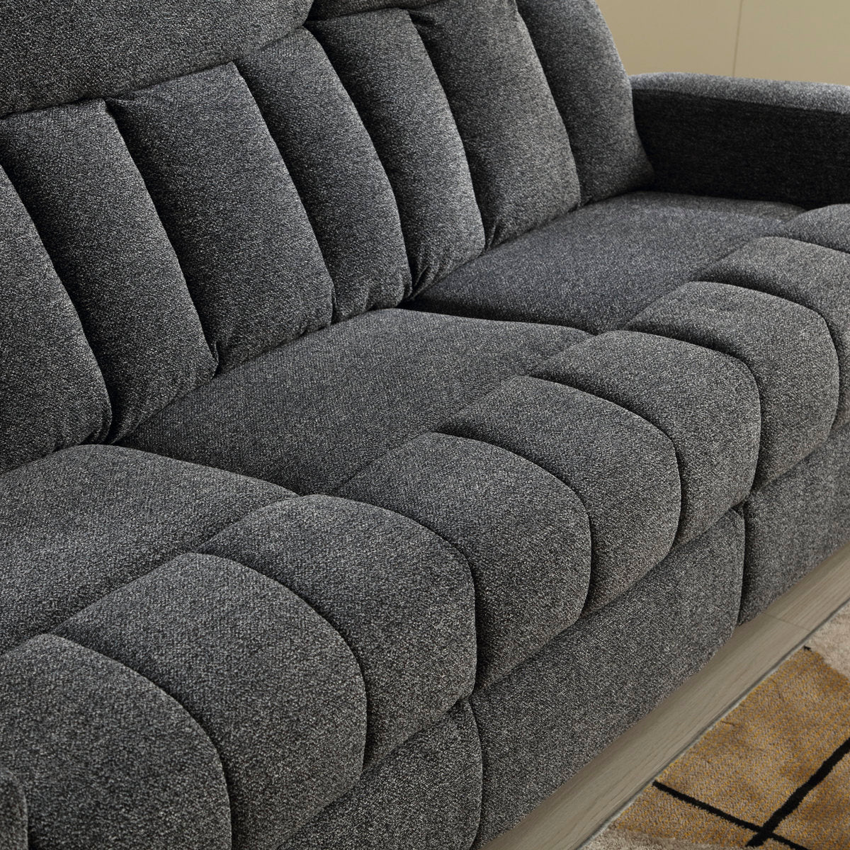 Brost 3-Piece Manual Reclining Living Room Set With Cupholders