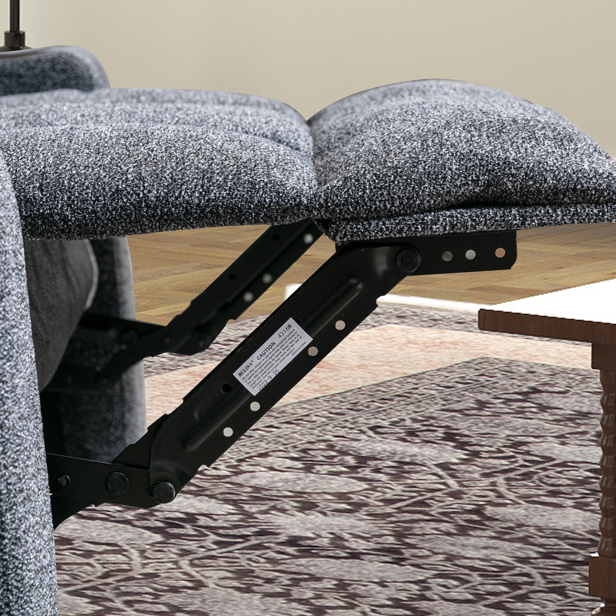 Brost 3-Piece Manual Reclining Living Room Set With Cupholders