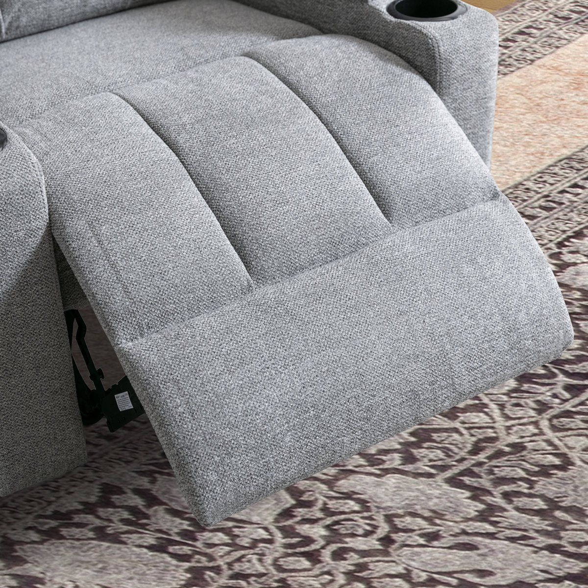 Brost 3-Piece Manual Reclining Living Room Set With Cupholders