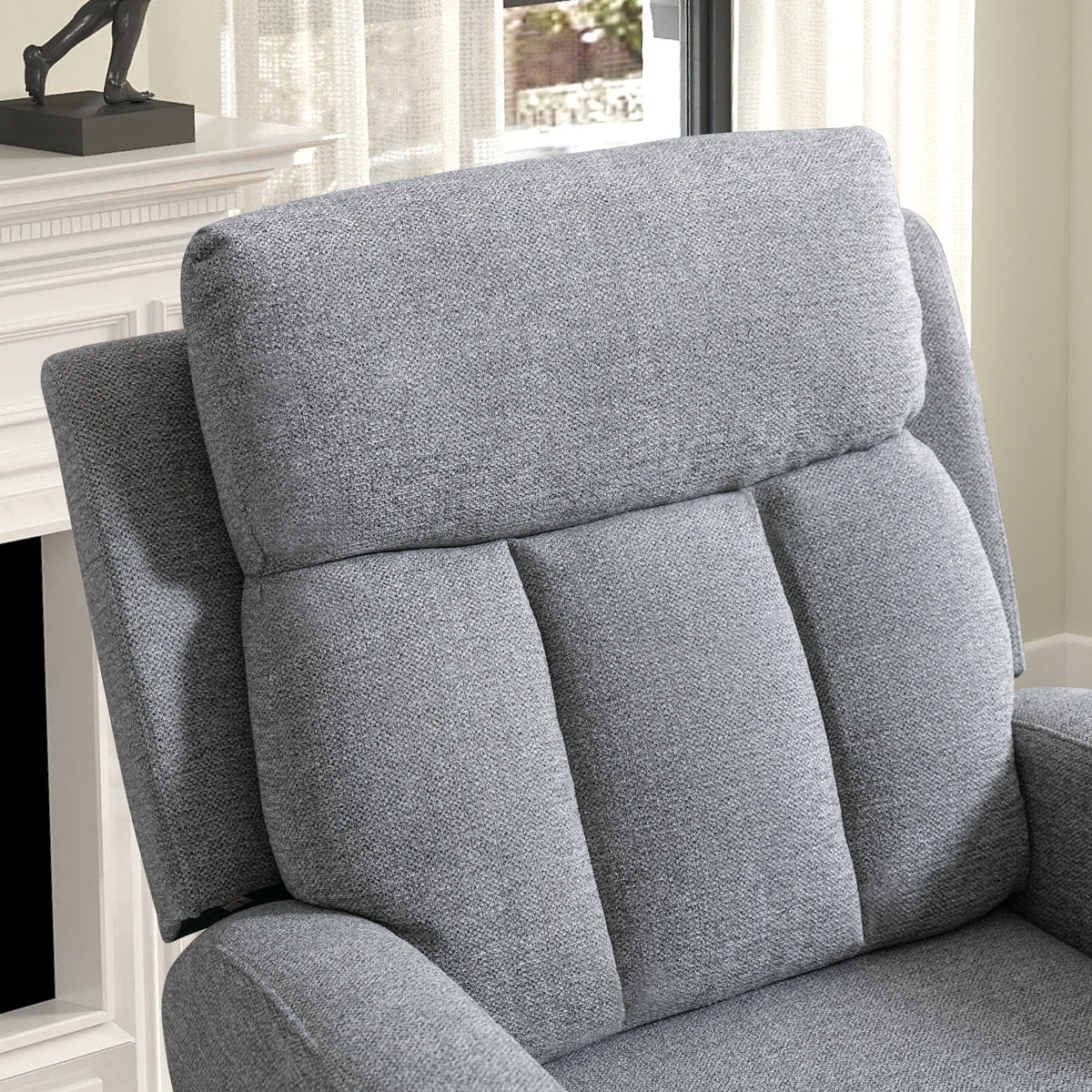 Brost 3-Piece Manual Reclining Living Room Set With Cupholders