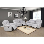 Burneyville 3 Piece Fabric Reclining Living Room Set
