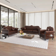 Cellina 3 - Piece Faux Leather Living Room Set