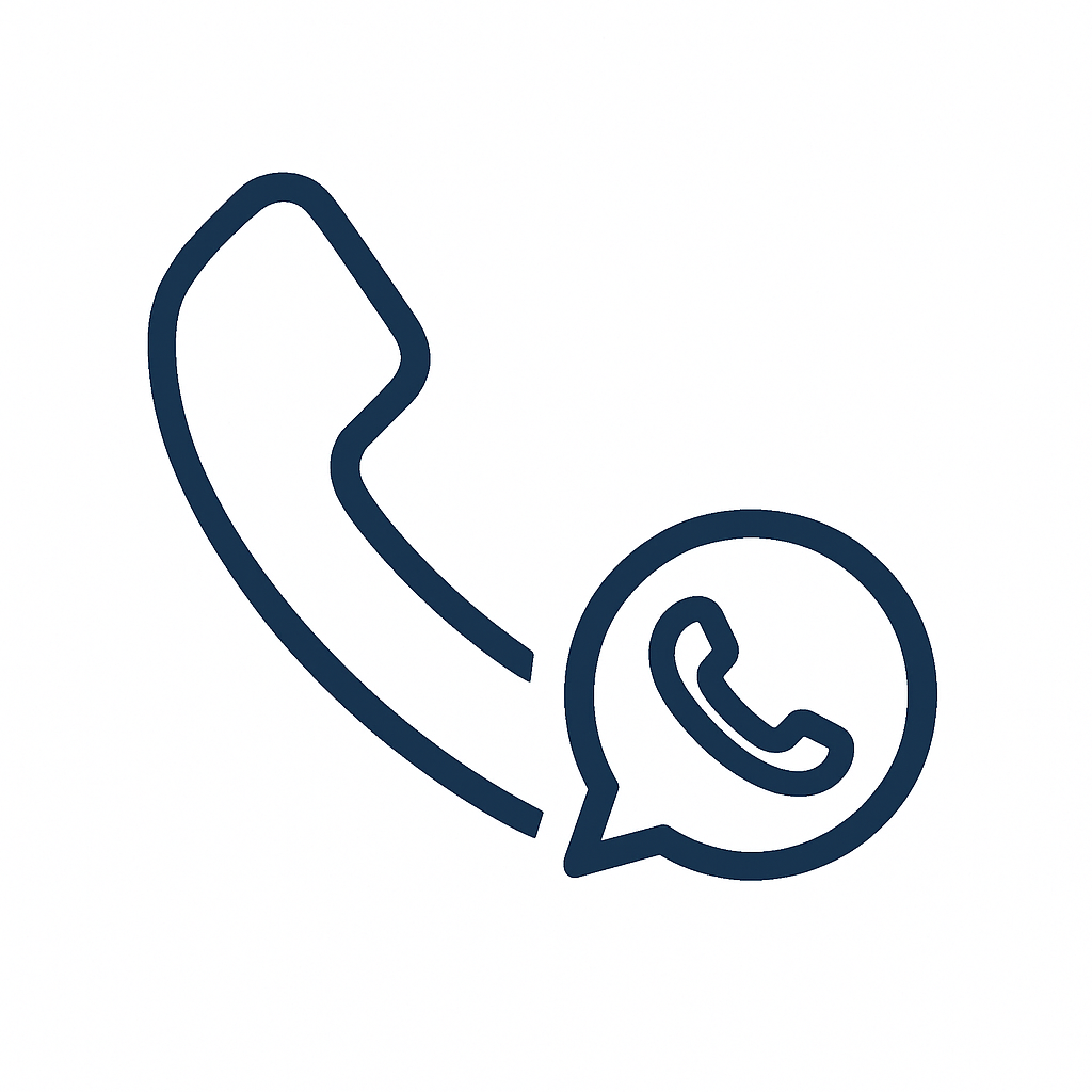 Call Us or WhatsApp