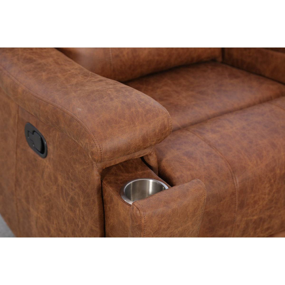 Chesa 2 - Piece Faux Leather Reclining Living Room Set, Recliner Couch Sofa Set