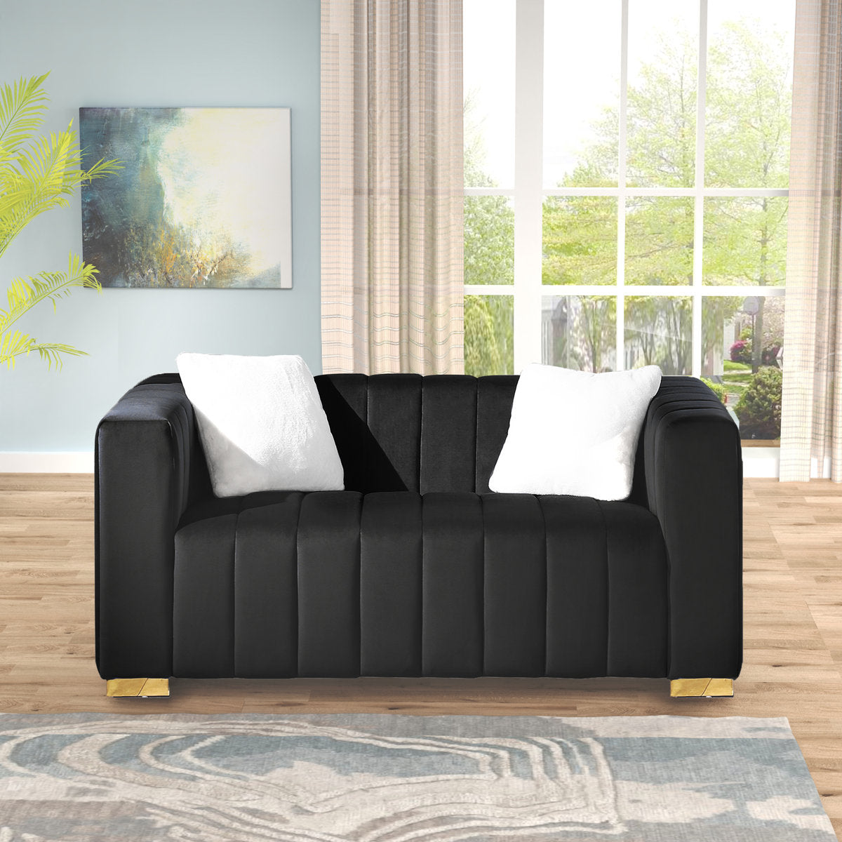 Clifford 2 - Piece Velvet Living Room Set