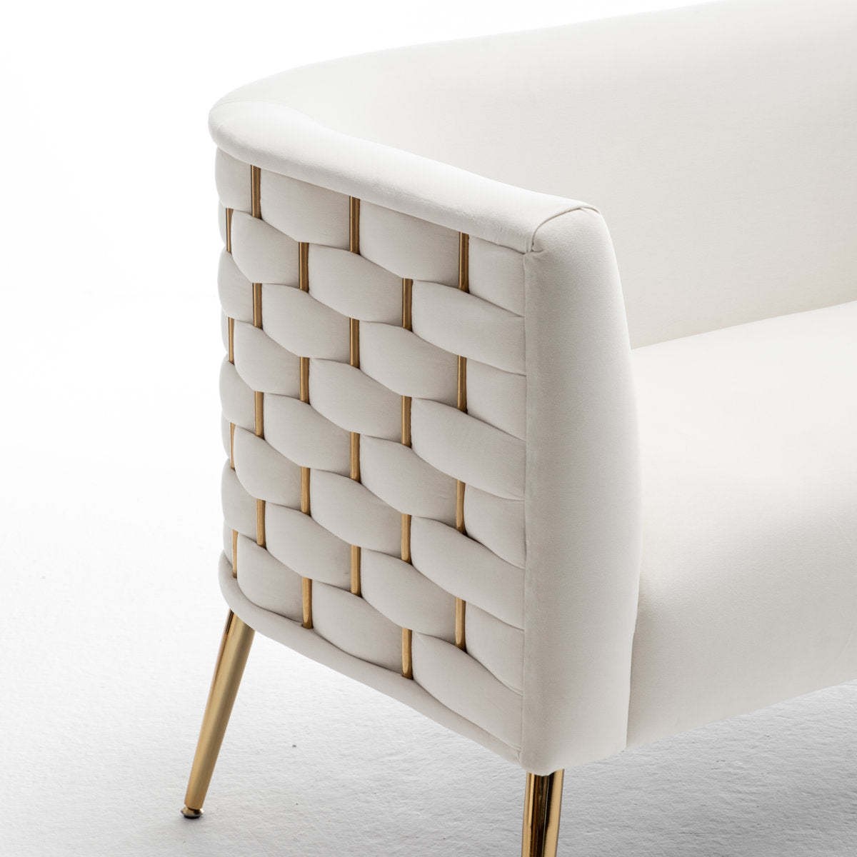 Cristen 3 - Piece Velvet Living Room Set