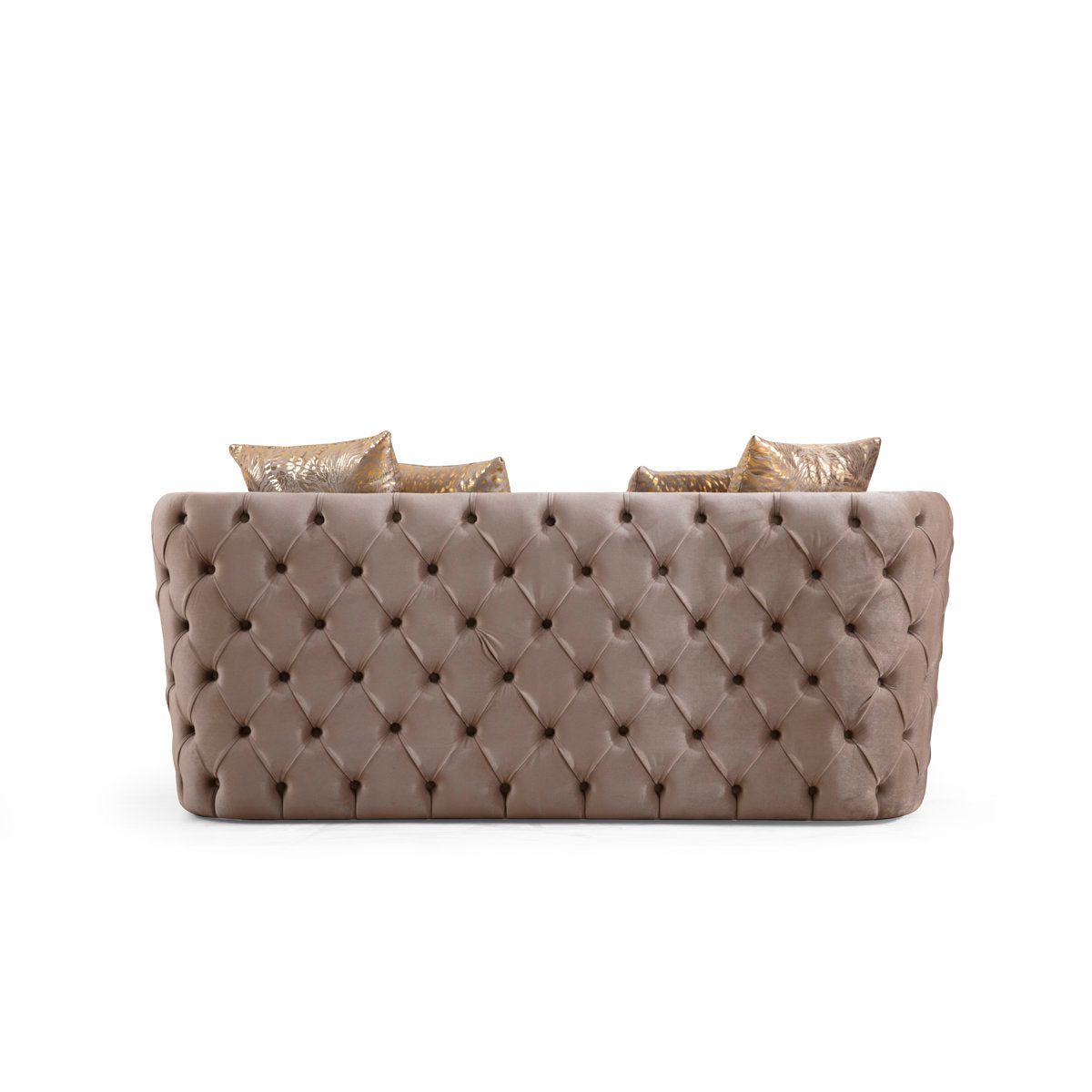 Doruk 2 - Piece Velvet Living Room Set