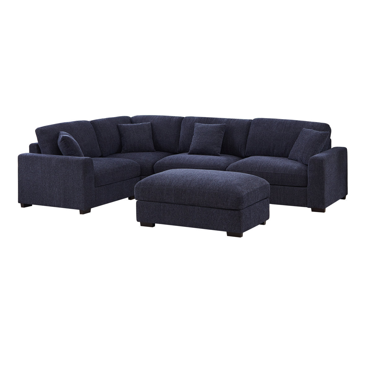 Eugenija 5 - Piece Upholstered Sectional