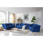Frotten 3 - Piece Velvet Living Room Set