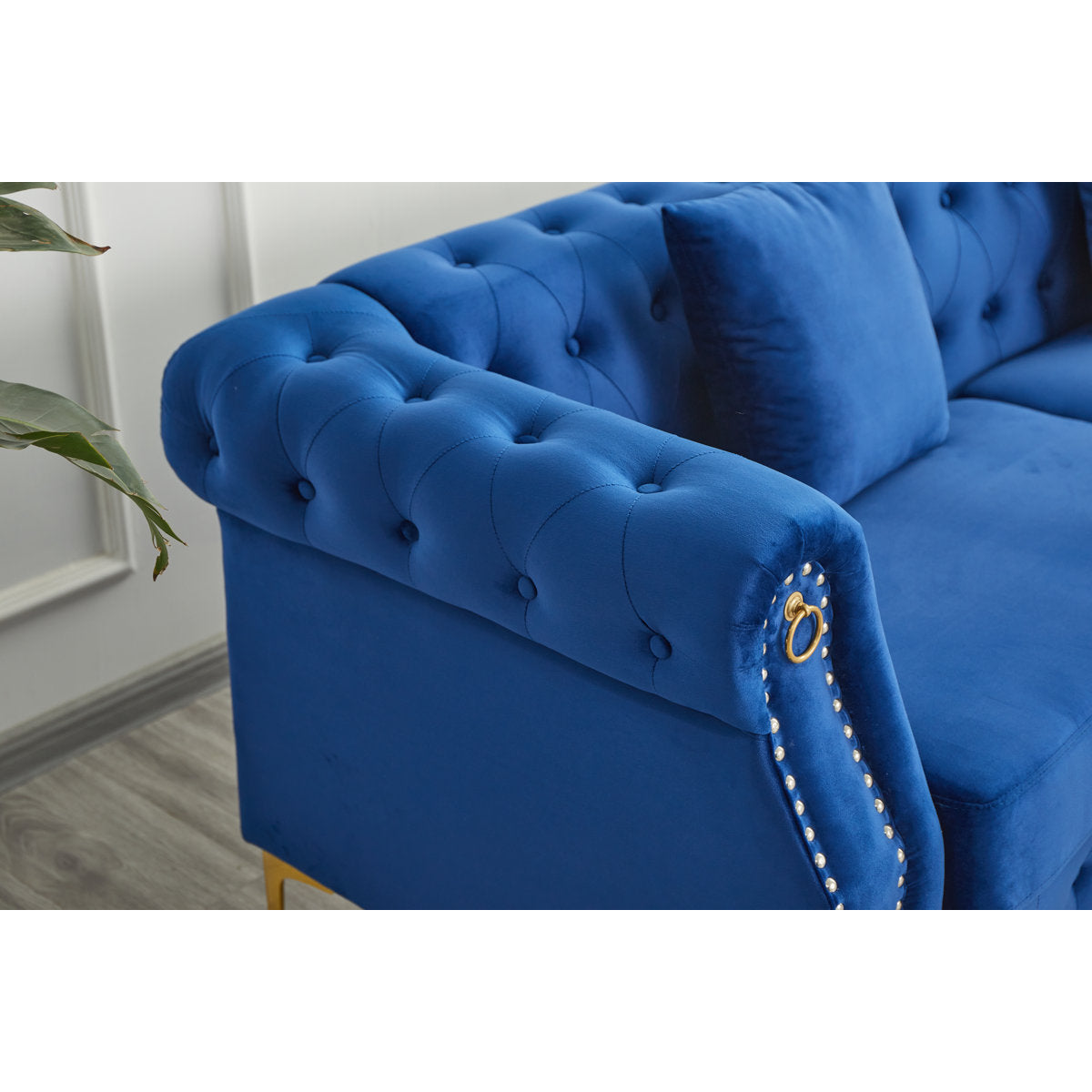 Frotten 3 - Piece Velvet Living Room Set