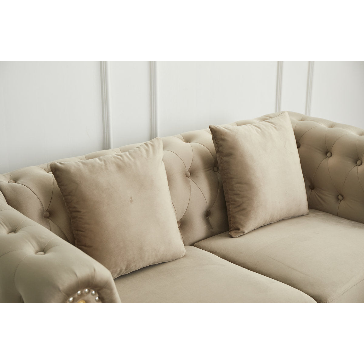 Frotten 3 - Piece Velvet Living Room Set