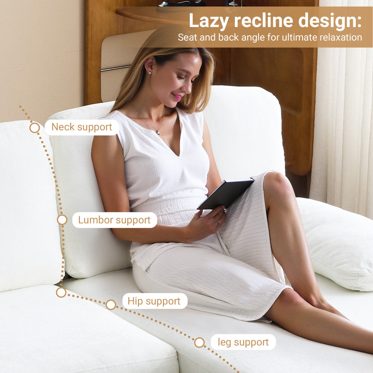 George Oliver 111‘W U-Shaped Sectional