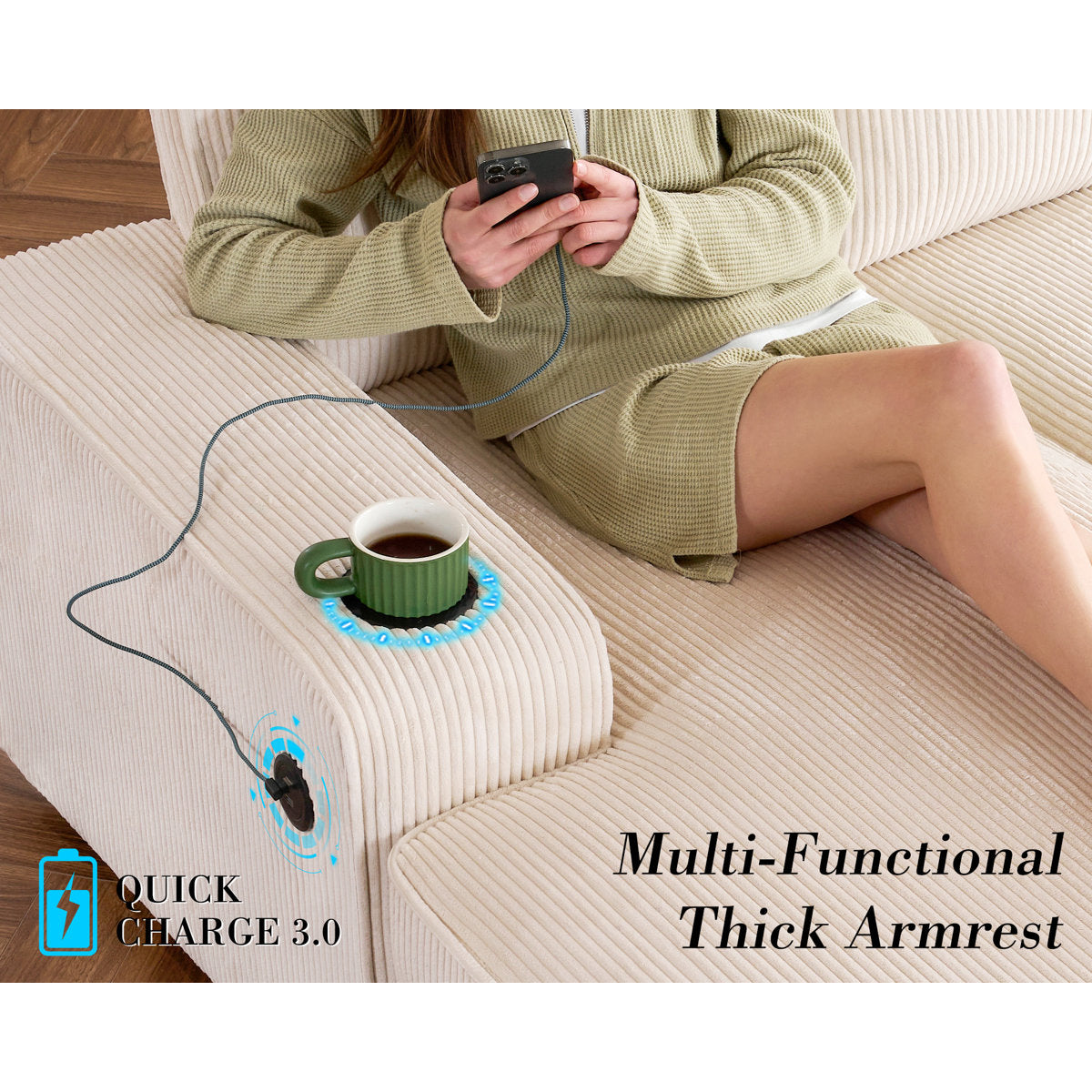 Glendora 112'' Sectional