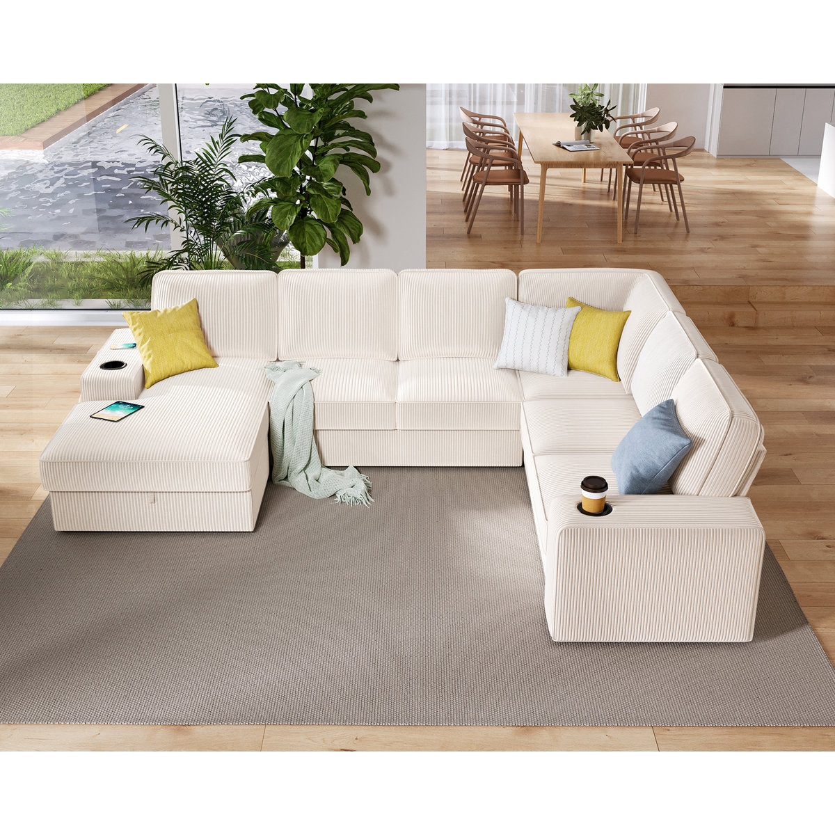 Glendora 112'' Sectional