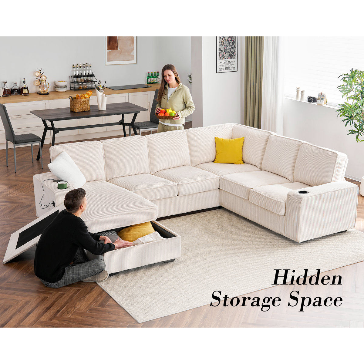 Glendora 112'' Sectional