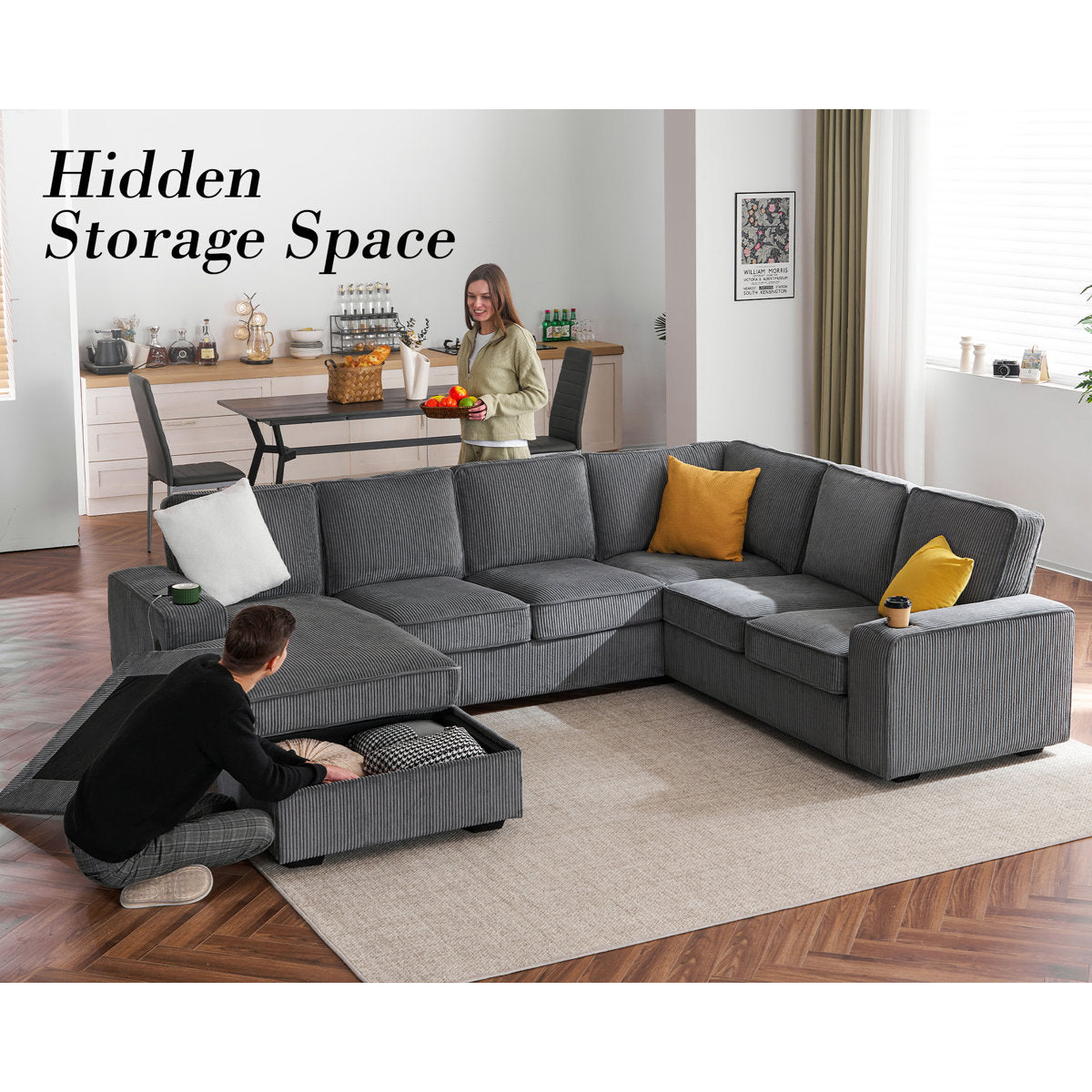 Glendora 112'' Sectional