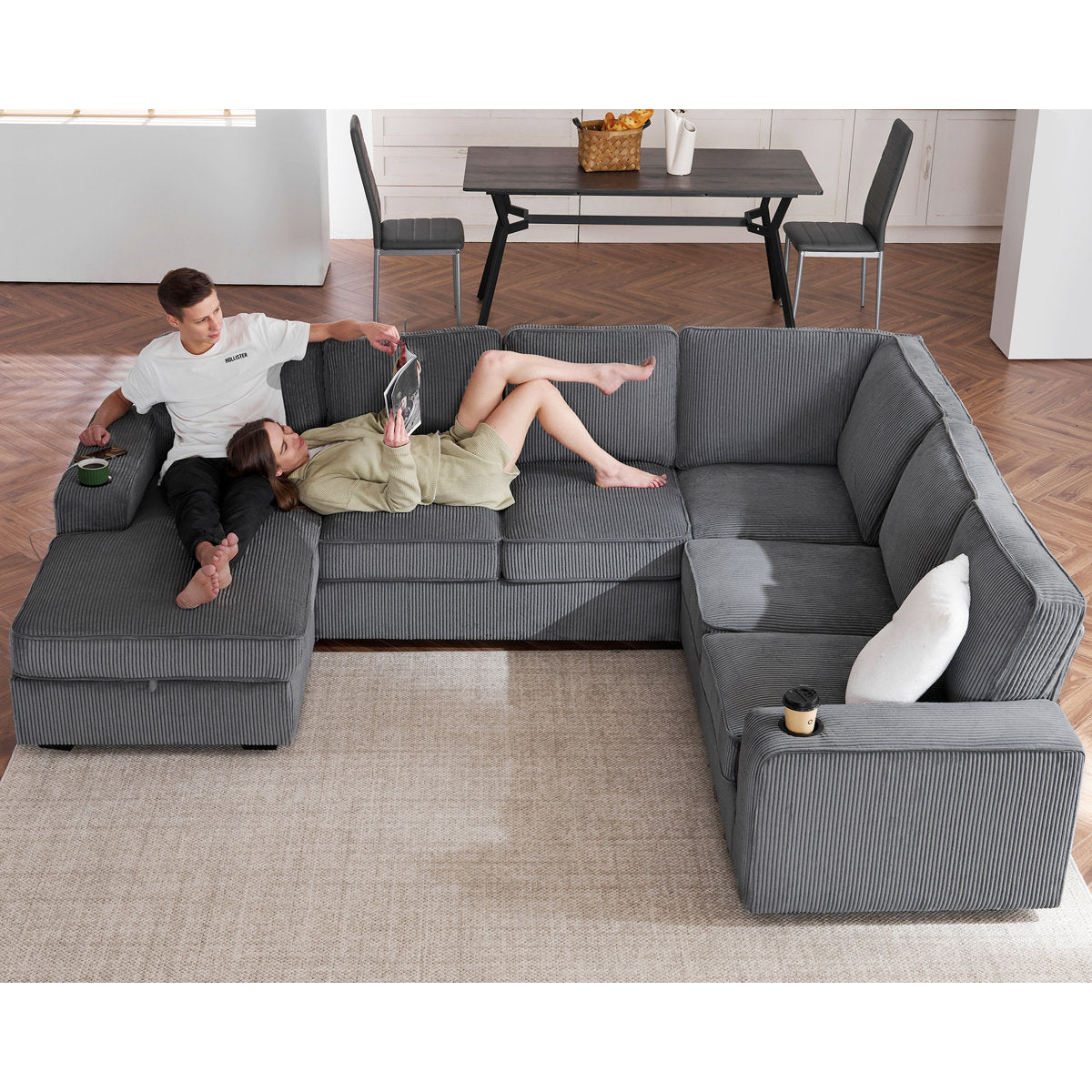 Glendora 112'' Sectional