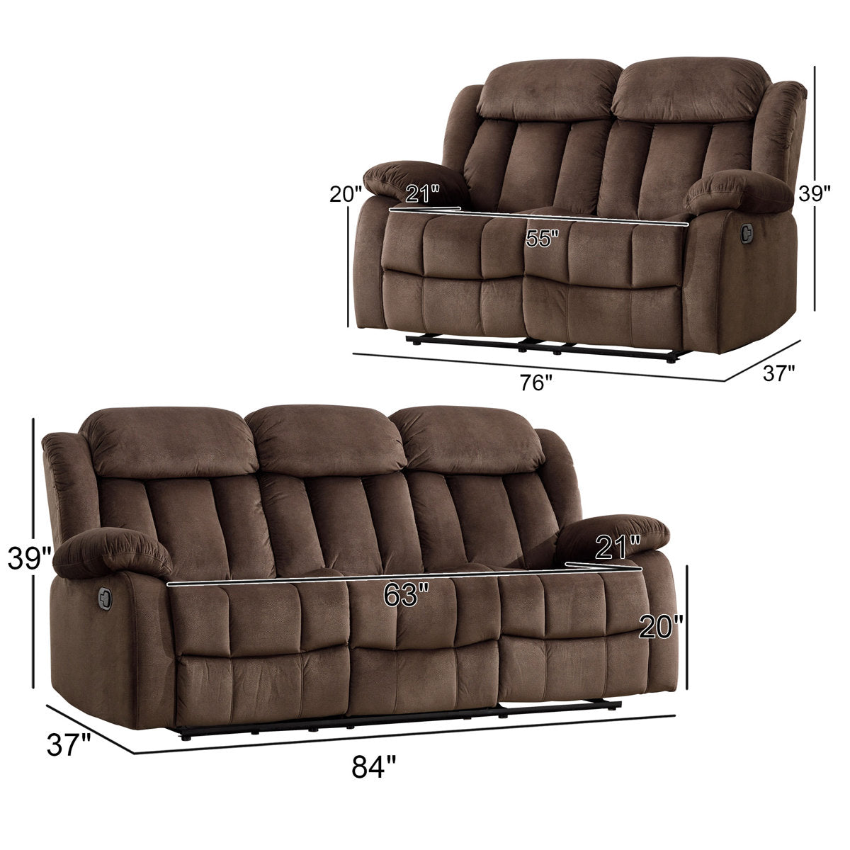 Ireneo 2 - Piece Living Room Set