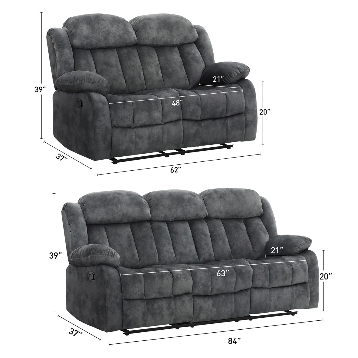 Ireneo 2 - Piece Living Room Set