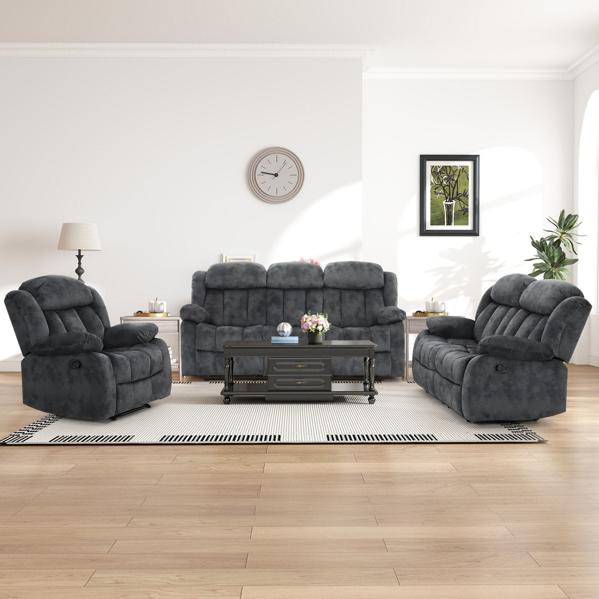 Ireneo 3 - Piece Living Room Set