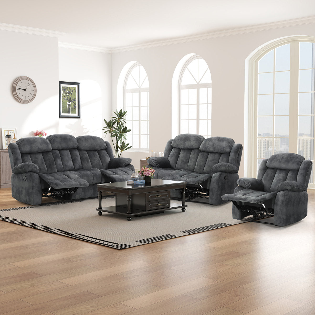 Ireneo 3 - Piece Living Room Set