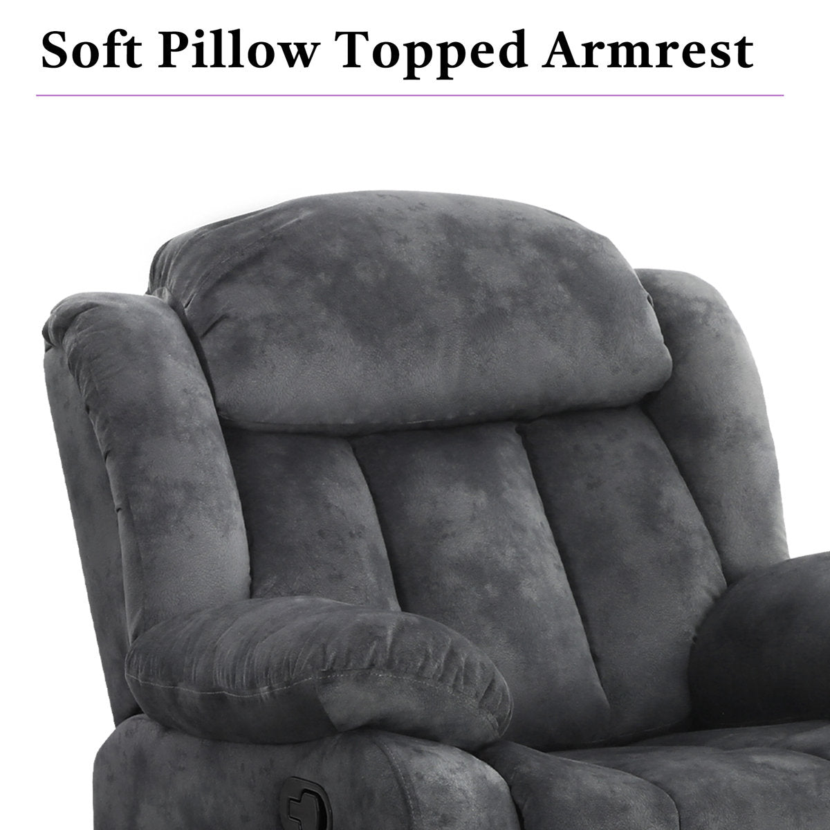 Ireneo 3 - Piece Manual Reclining Living Room Set, Couch Sets With Recliners