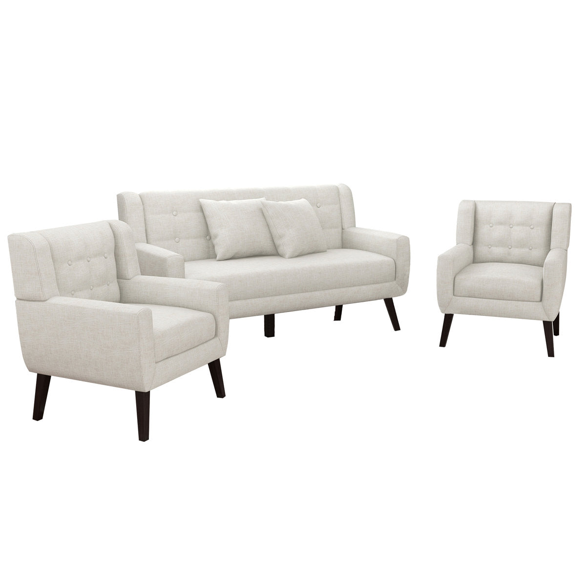 Jaqueze 3 - Piece Living Room Set