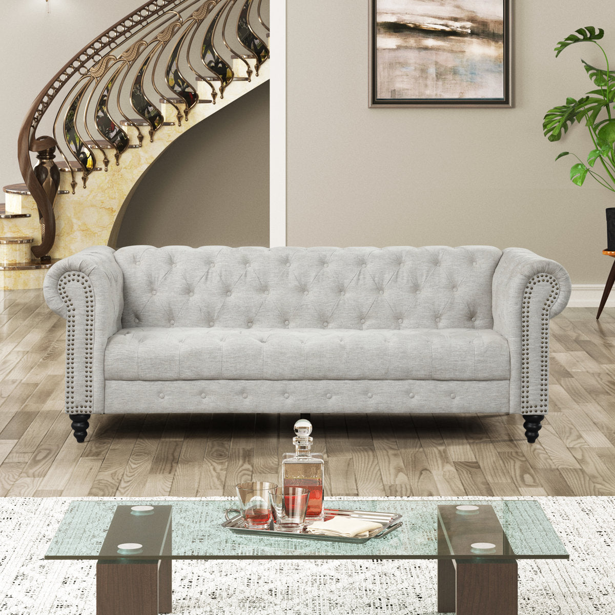 Keyla 3 - Piece Living Room Set