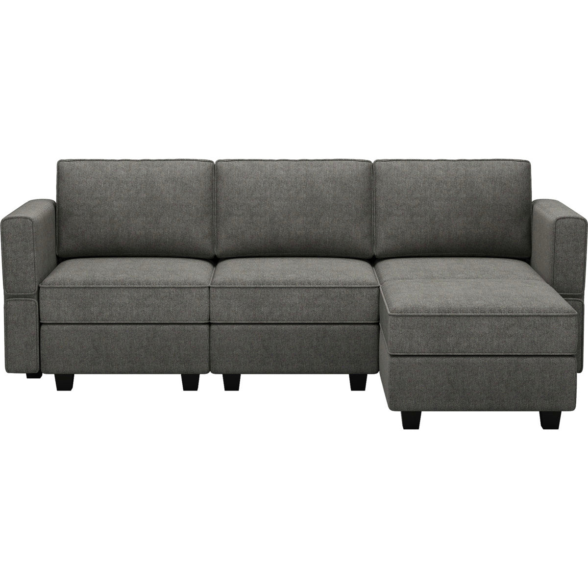 Kimbrel Modular Sectional Sofa With Storage Seat Convertible Couch L Shape Set