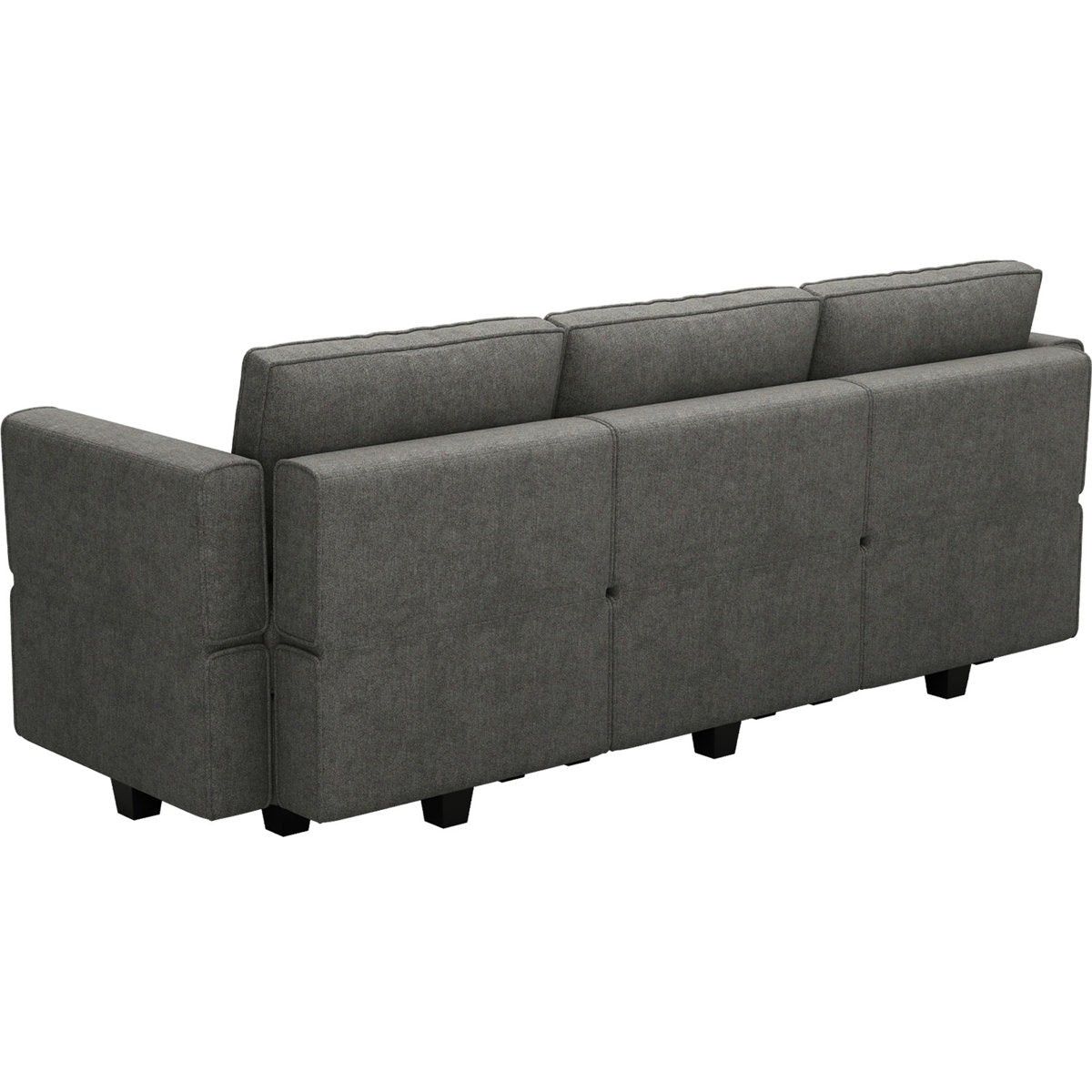 Kimbrel Modular Sectional Sofa With Storage Seat Convertible Couch L Shape Set