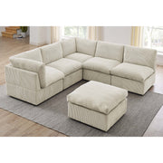 Kyanne Priyen 98" Wide Symmetrical Modular Corner Sectional
