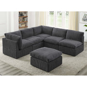 Kyanne Priyen 98" Wide Symmetrical Modular Corner Sectional