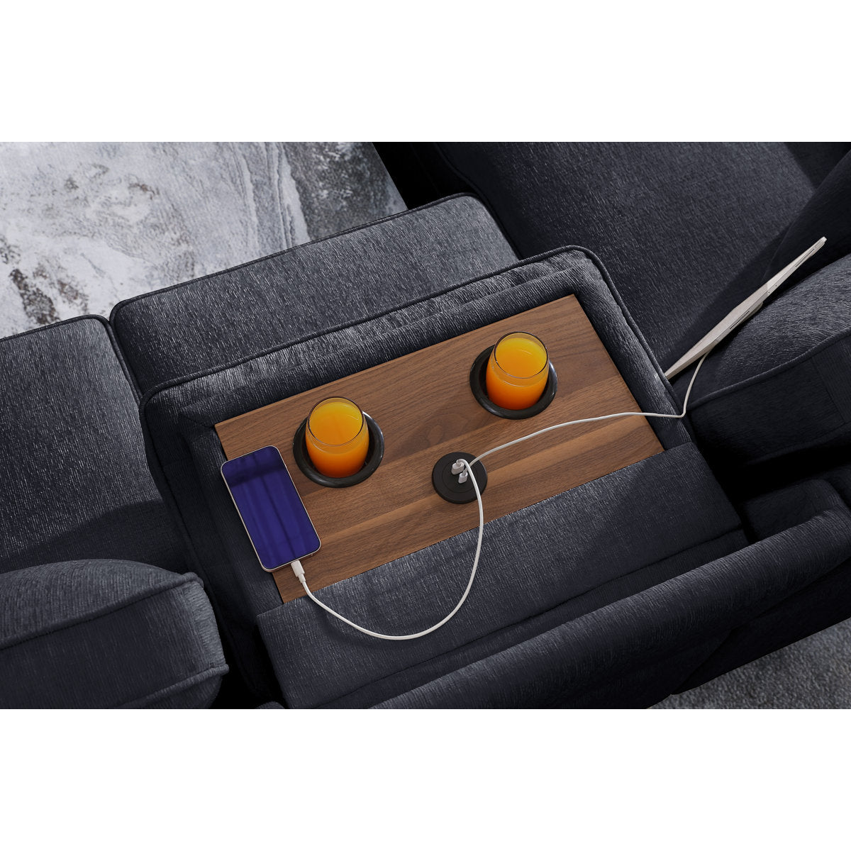 L-Shaped Sleeper Sofa Reversible Couch Pull Out Couch With Storage Chaise