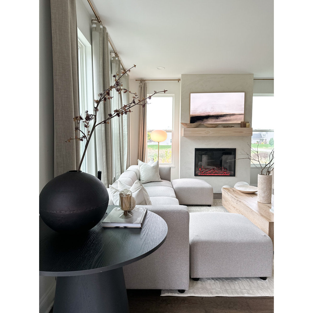 Luca 6 - Piece Upholstered Sectional