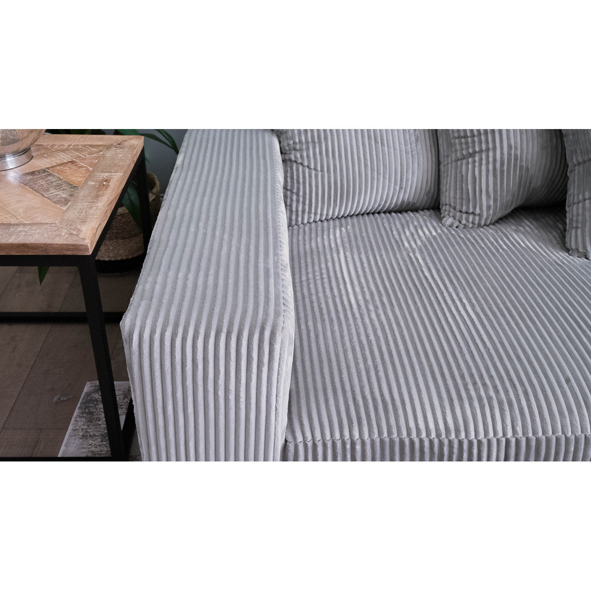 Luxe 108" Corduroy Sectional