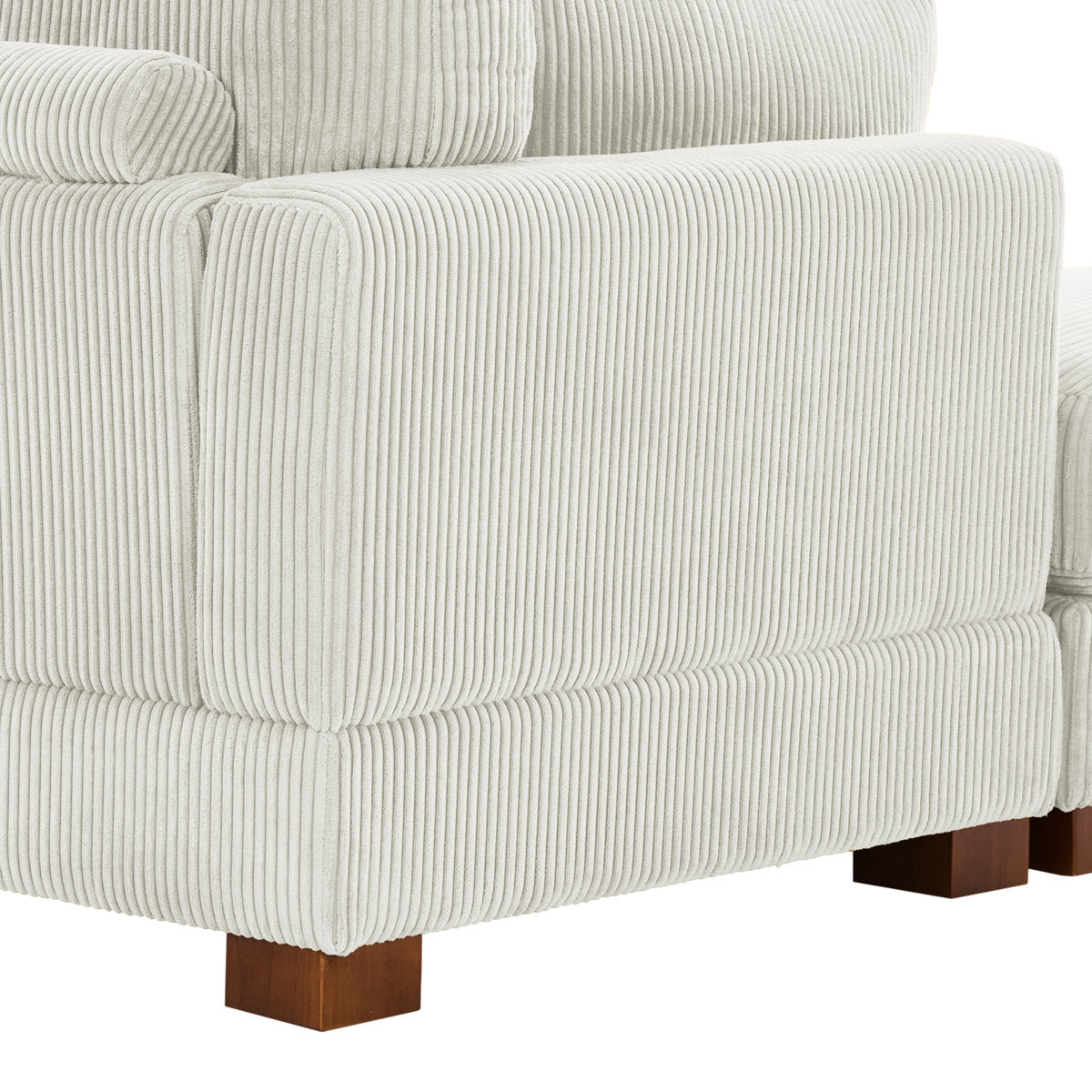 Maelina 3 - Piece Corduroy Sectional