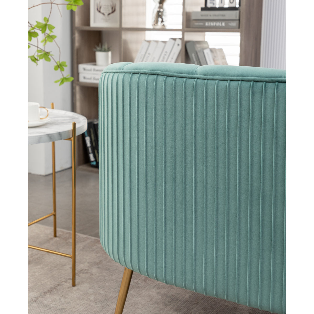 Mariantonietta 4 - Piece Velvet Living Room Set