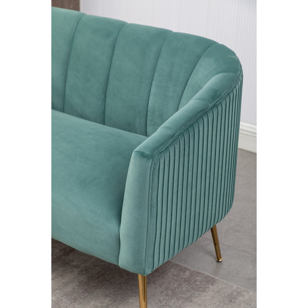 Mariantonietta 4 - Piece Velvet Living Room Set