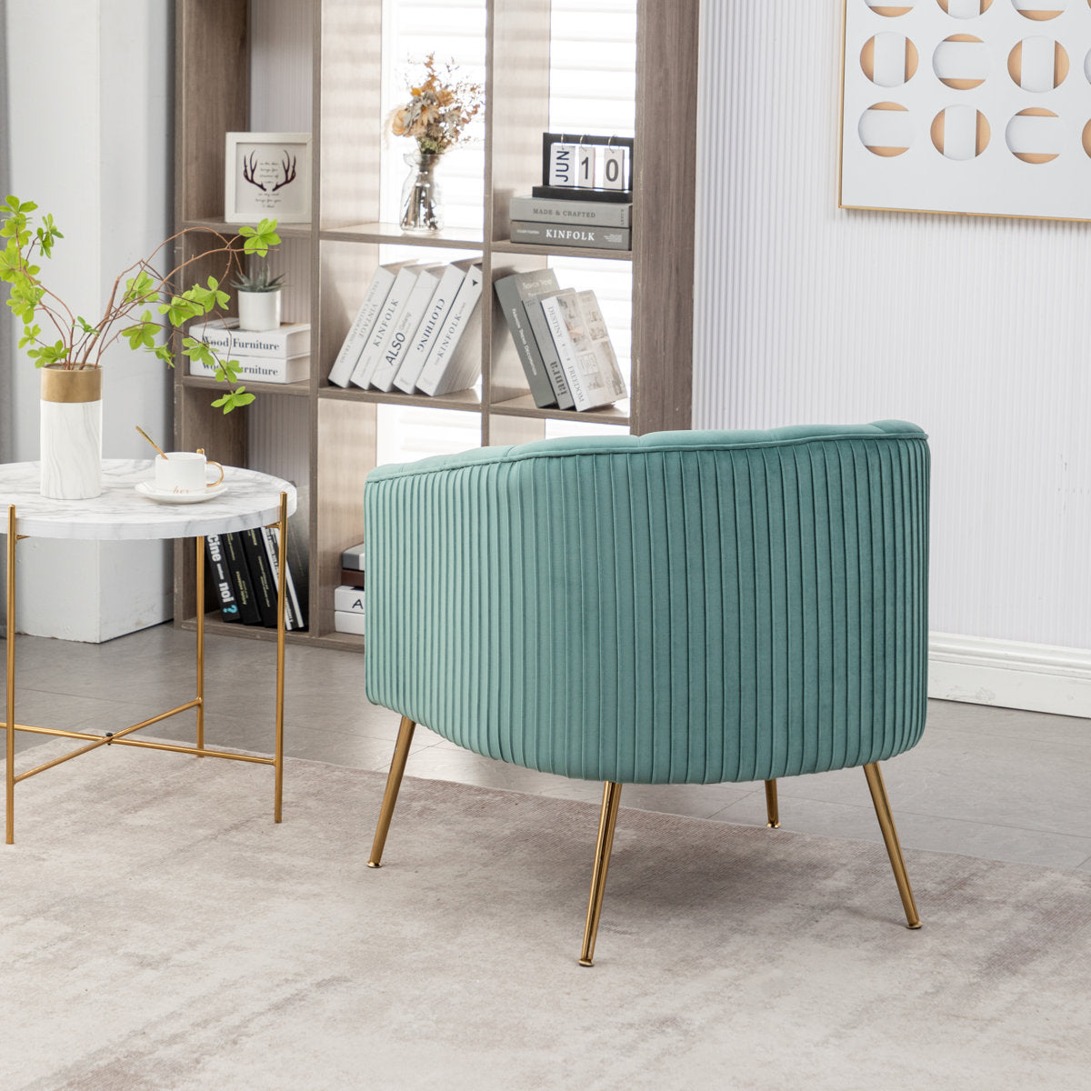 Mariantonietta 4 - Piece Velvet Living Room Set