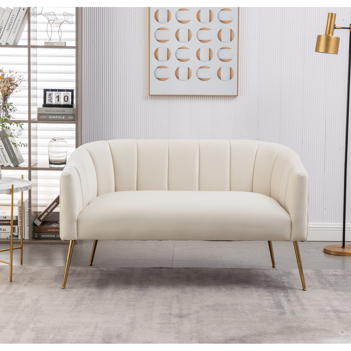 Mariantonietta 4 - Piece Velvet Living Room Set