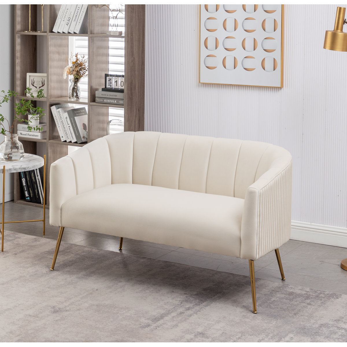 Mariantonietta 4 - Piece Velvet Living Room Set