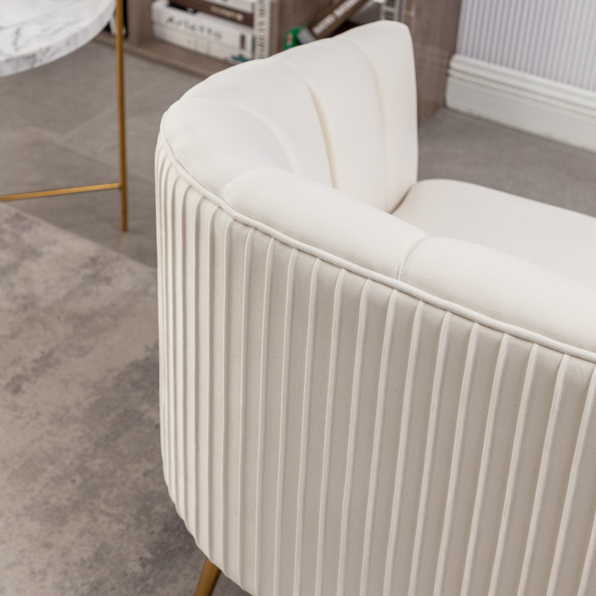 Mariantonietta 4 - Piece Velvet Living Room Set