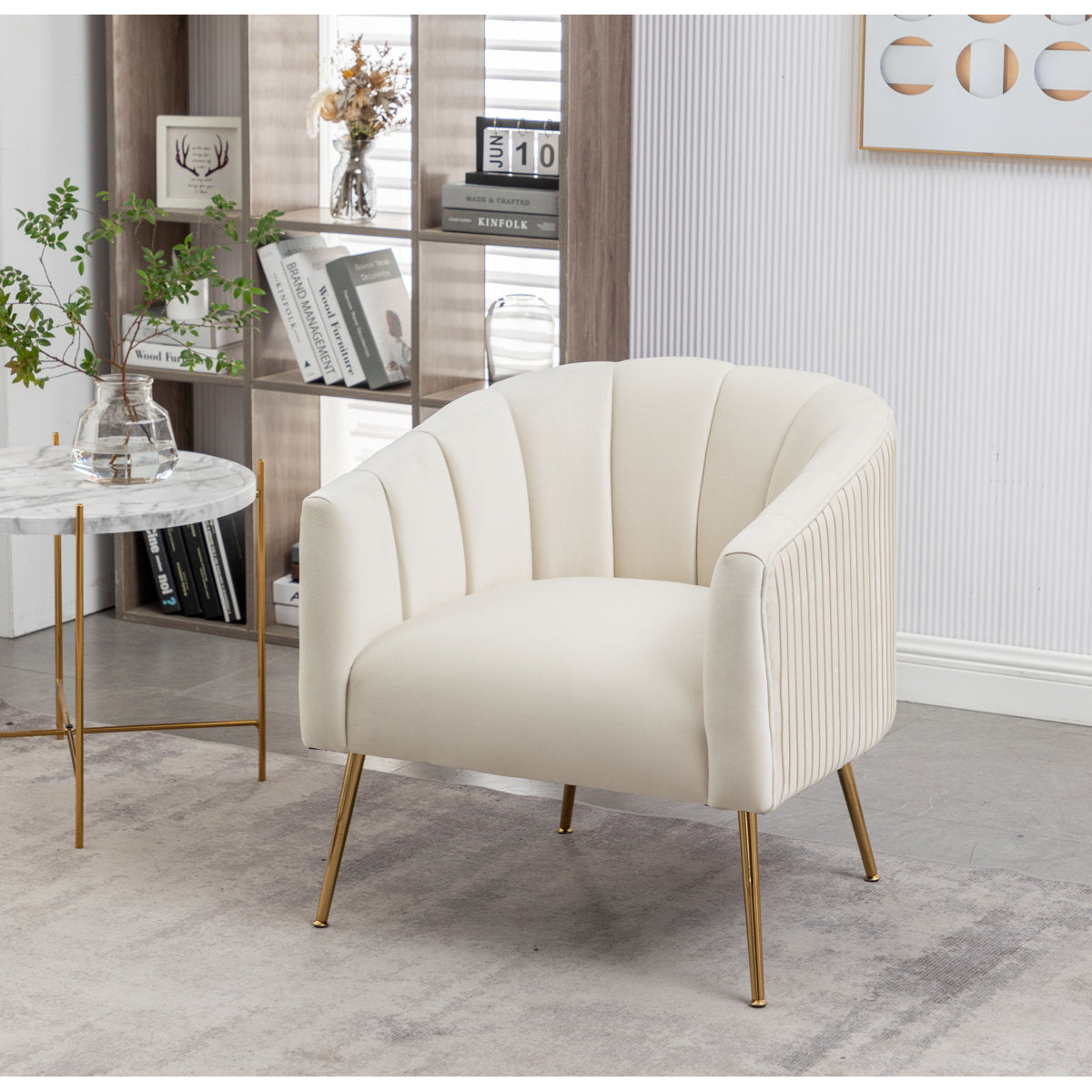 Mariantonietta 4 - Piece Velvet Living Room Set