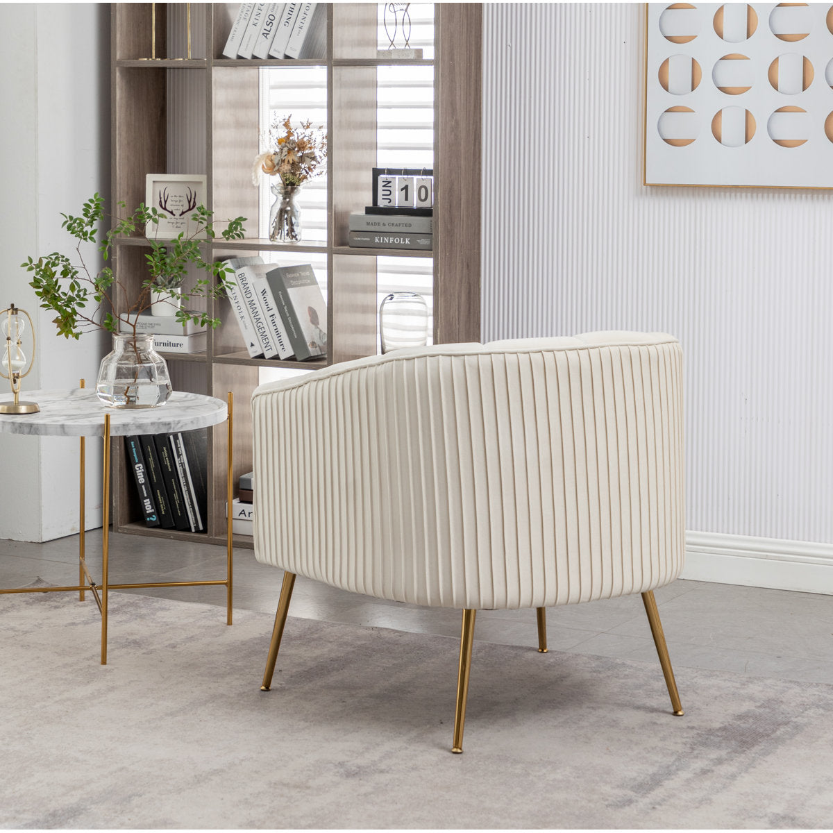 Mariantonietta 4 - Piece Velvet Living Room Set