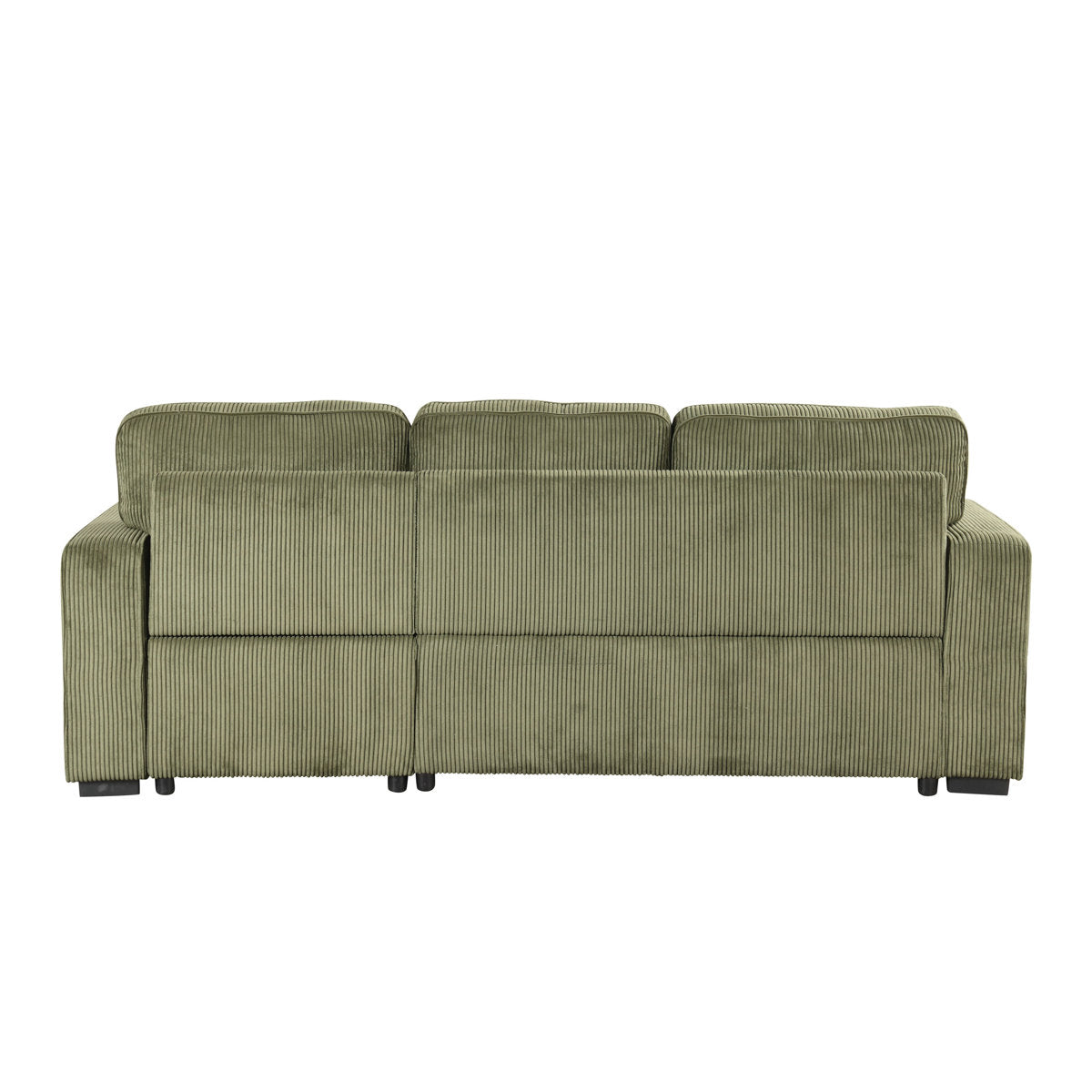 Maslynn Chenille Pull-out Sleeper Sectional