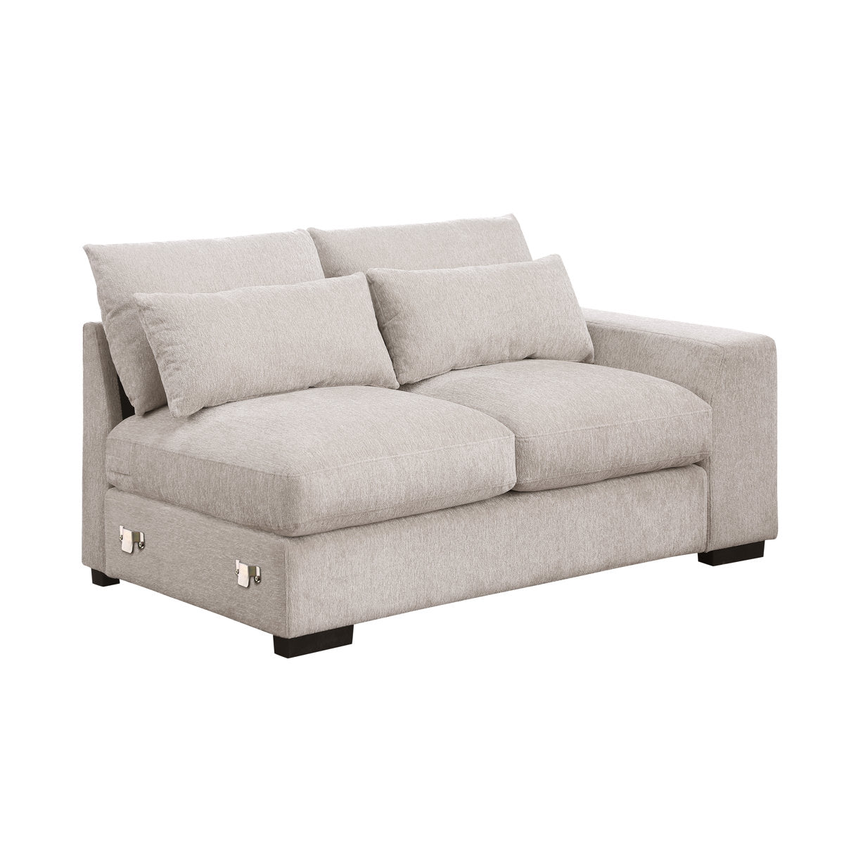 Mauralia Piece Upholstered Chaise Sectional