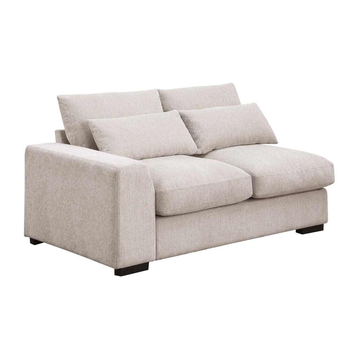 Mauralia Piece Upholstered Chaise Sectional