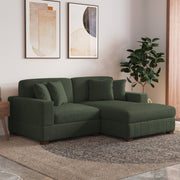 Milbrey 2 - Piece Corduroy Sectional